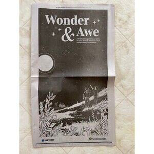 Wonder & Awe Smithsonisan USA Today collectible newspaper